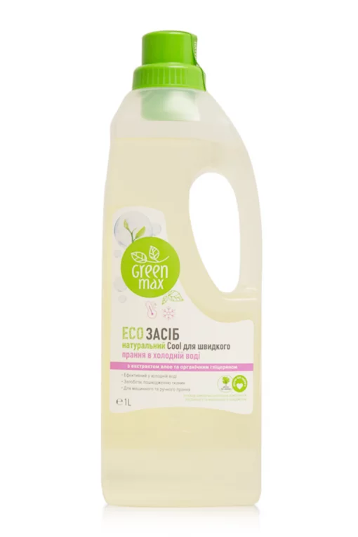 ЕКОзасіб Сool для швидкого прання в холодній воді