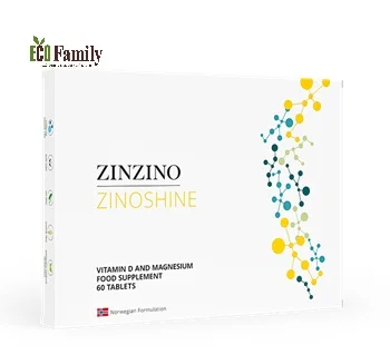 Zinoshine+  - вітамін D+Mg